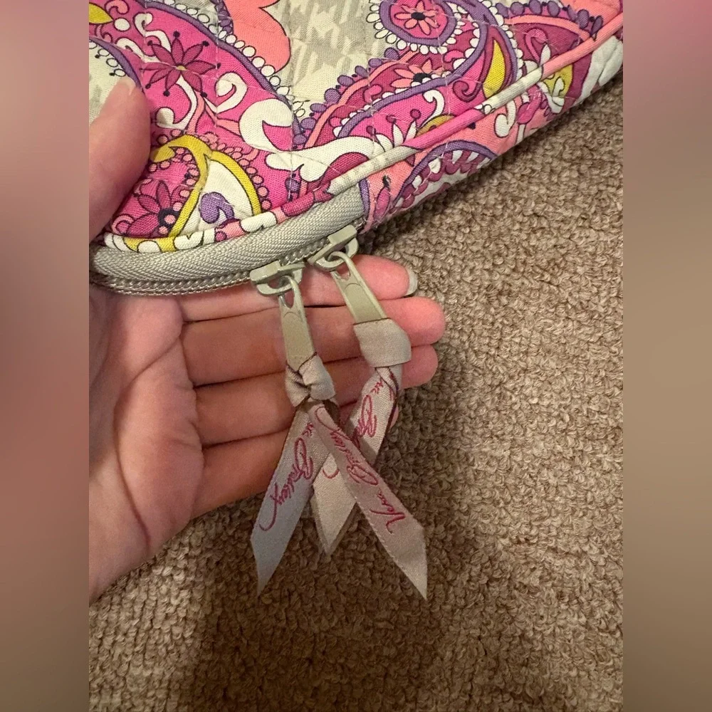 Vera Bradley Pink Paisley Laptop Case
